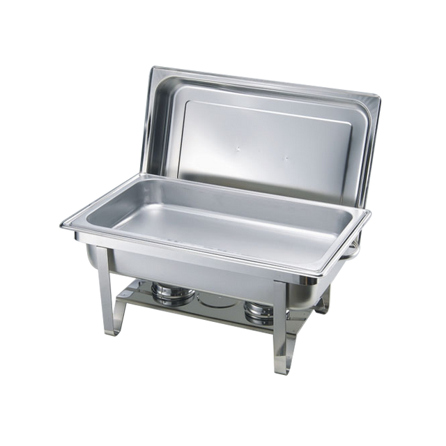 9 Ltr Single Chafing Dish SG 433/1 | Stainless Steel Buffet Server for Catering and Events