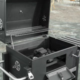 Portable Charcoal Trolley BBQ Grill Outdoor Garden Barbecue.- Furaha Finds Kenya