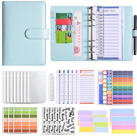 A6 Budget Binder with Magnetic Buckle- Furaha Finds Kenya