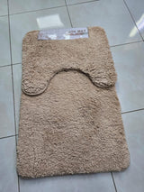 2-Piece Thick Microfibre Bathmat & Toilet Mat Set – Ultra Soft & Luxury Feel