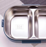 Bento Lunch Box with 2 Compartments and Soup Container–1000ml