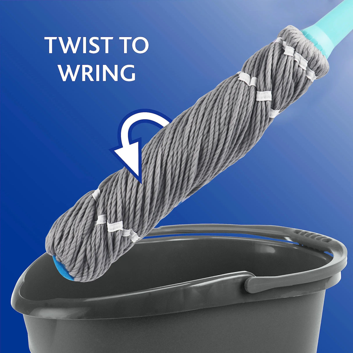 Self Wringing Mop | High Quality Microfiber | Easy Squeeze Mechanism for All Floor Types