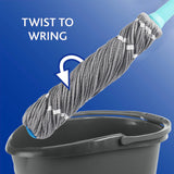 Self Wringing Mop | High Quality Microfiber | Easy Squeeze Mechanism for All Floor Types