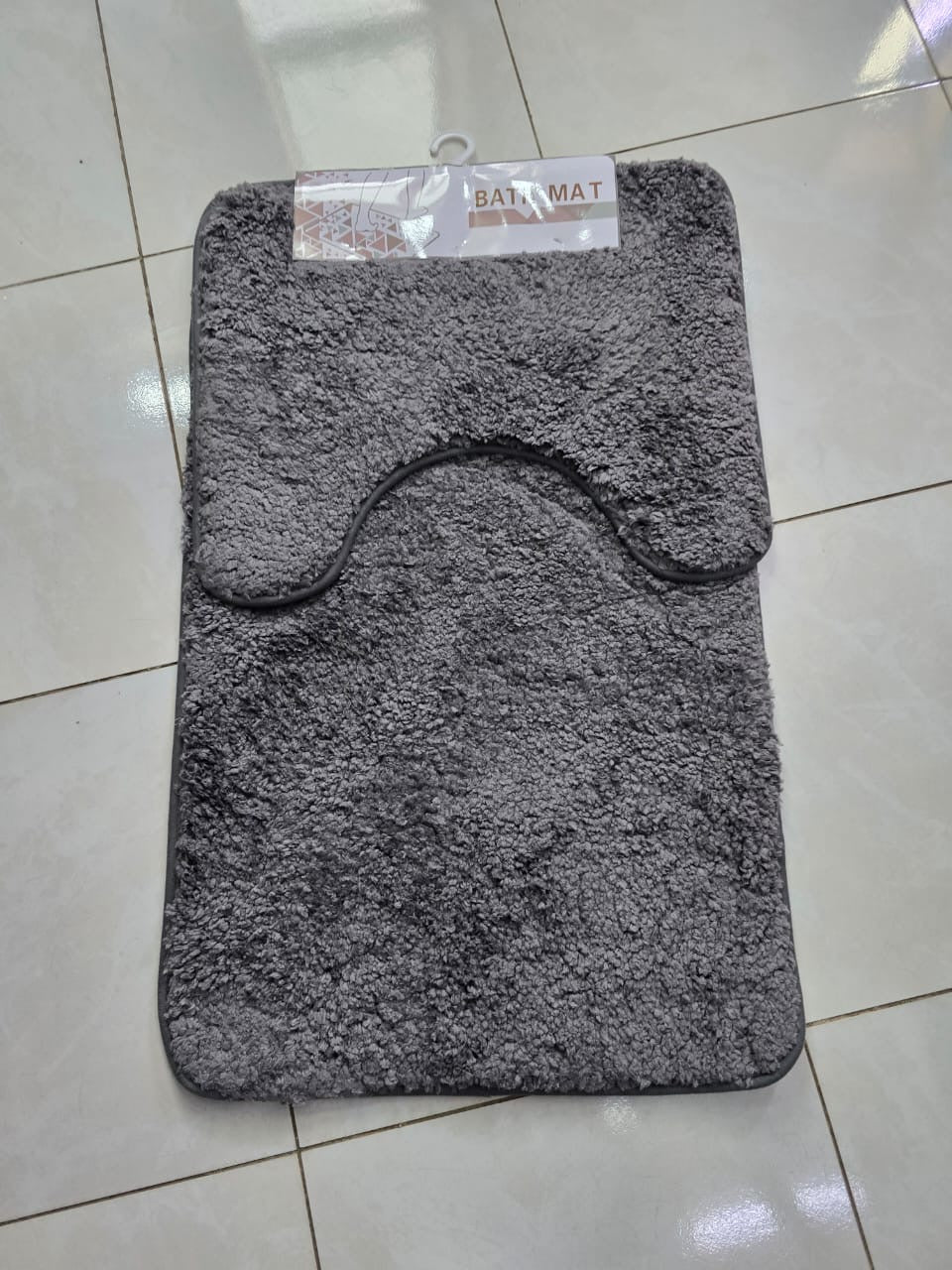2-Piece Thick Microfibre Bathmat & Toilet Mat Set – Ultra Soft & Luxury Feel