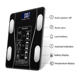 Intelligent Bluetooth BMI Body Weighing Scale with Body Fat and Water Content Testing