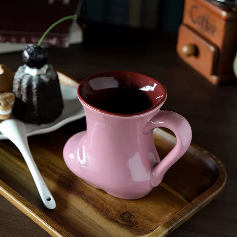 Ceramic Boot Cup Set – 6-Piece Stylish Decorative Drinkware