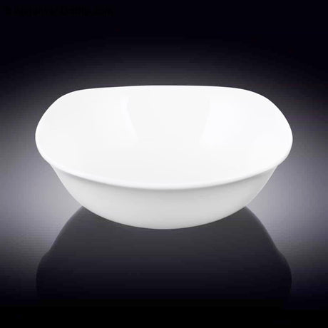 36pcs | 6 Quadra Square Multipurpose Bowls (145mm)| White Plain, Versatile Serving Bowls for Dining- Furaha Finds Kenya