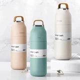350ml Vacuum Flask – Portable Stainless Steel Insulated Bottle with Filter food and beverage carries Thermoses