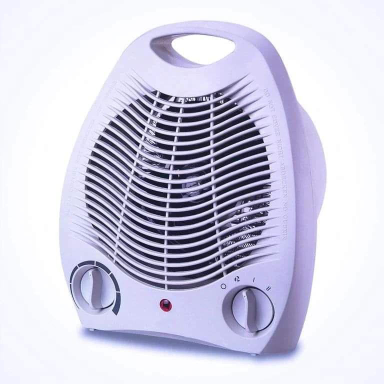 2-in-1 Fan Heater – Dual Heating and Cooling Portable Room Appliance desk and pendestrian fans Desk & Pedestal Fans