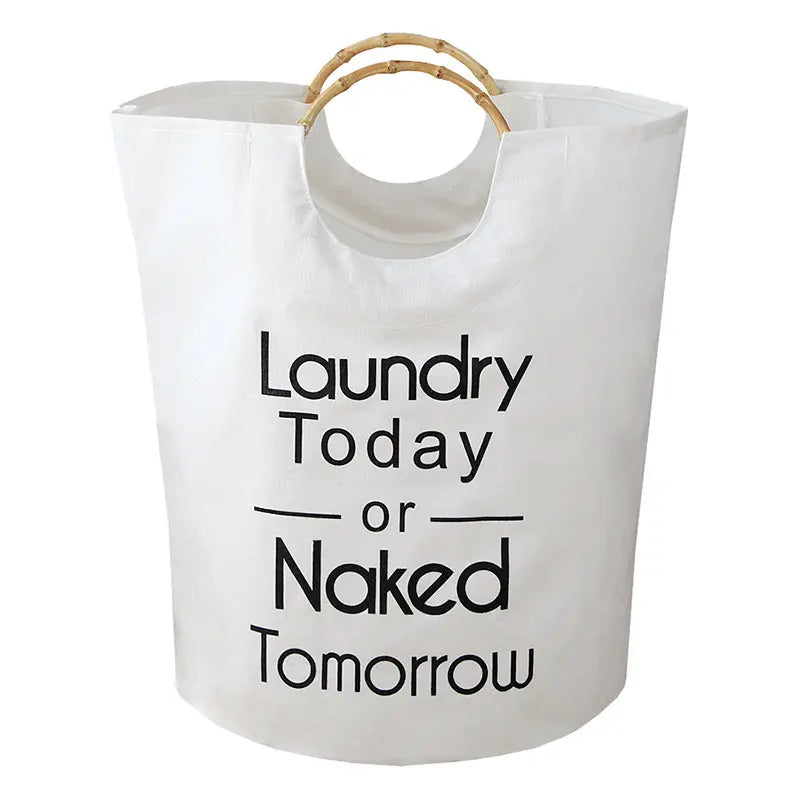 Furaha Finds Large Capacity Folding Laundry Basket with Handles 