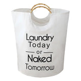 Furaha Finds Large Capacity Folding Laundry Basket with Handles 