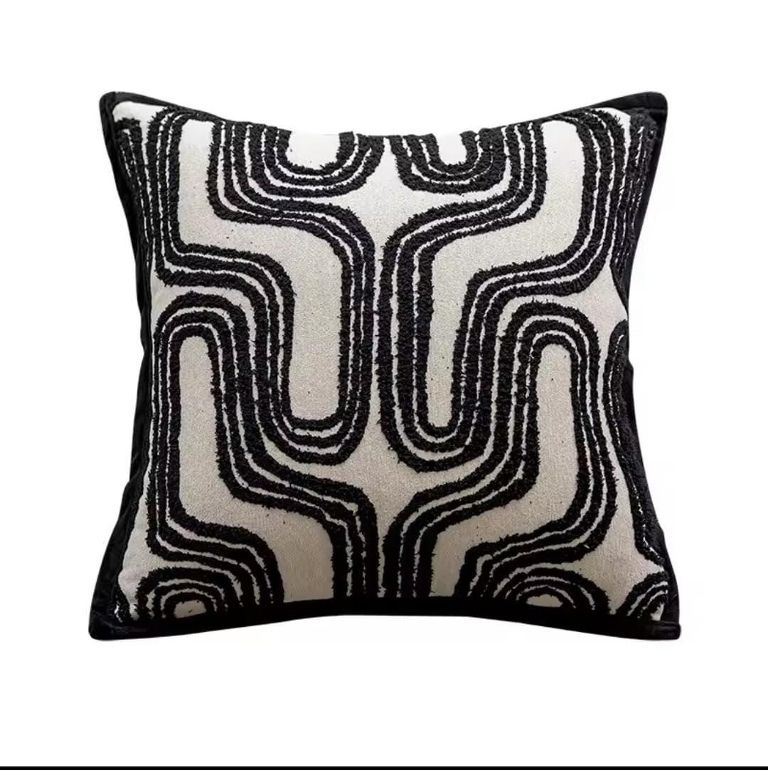 Luxury Thick Retro Throw Pillow Covers – 45x45cm | Vintage-Inspired Prints