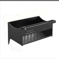 ABS Sink Caddy with Drying Hook Black Sink caddy Sink Caddies