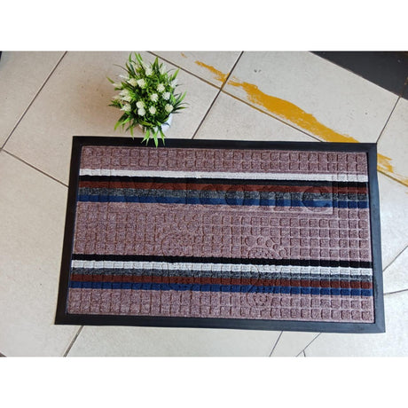 Absorbent Indoor/Outdoor Door Mats | Size 50*80 cm | Durable & Stylish Entrance Mat
