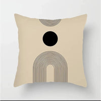 Abstract Decorative Throw Pillow Covers 45x45cm Stylish Home Accepts vibrant pillow covers Throw Pillows