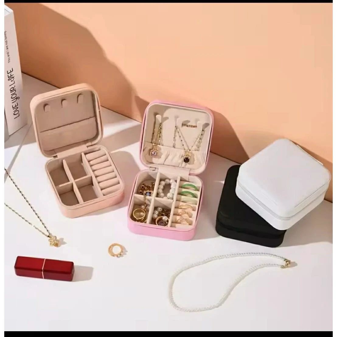 Accessories Storage Box Travel Jewelry Box Storage and organization Jewelry Sets