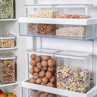 Acrylic Airtight Storage Containers Food Grade, Leak-Proof, Easy to Maintain Kitchen Storage Food Storage Containers