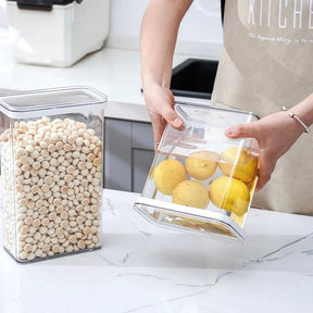 Acrylic Airtight Storage Containers Food Grade, Leak-Proof, Easy to Maintain Kitchen Storage Food Storage Containers