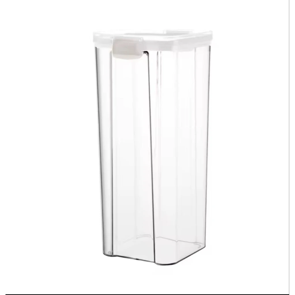Acrylic Cereal Storage Container – 1800ml Airtight Food Storage Box food storage Food Storage Containers