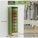 Acrylic Inner Wear|Paper Dispenser 32x8x9cm, Adhesive Sticker for Easy Installation, Multi Functional Organizer for Home Use