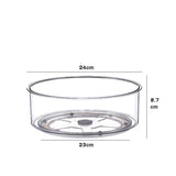 Acrylic Multipurpose Rotating Organizer | Turntable | Lazy Susan – 24cm