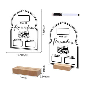 Acrylic Ramadan Calendar / Ramadan Decor Decor Decor