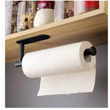 Adhesive Wall-Mount Toilet Roll Paper Holder – Stainless Steel Organizer for Kitchen & Bathroom, No Drill Installation