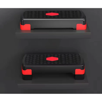Adjustable Aerobic Fitness Stepper – Non-Slip Portable Exercise Foot Pedal, 200KG Load Capacity Health and Wellness Aerobic Steps