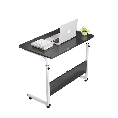 Adjustable Movable Laptop Desk with Wheels.