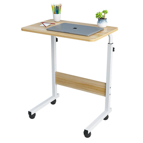Adjustable Movable Laptop Desk with Wheels.