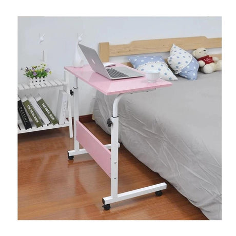 Adjustable Movable Laptop Desk with Wheels.