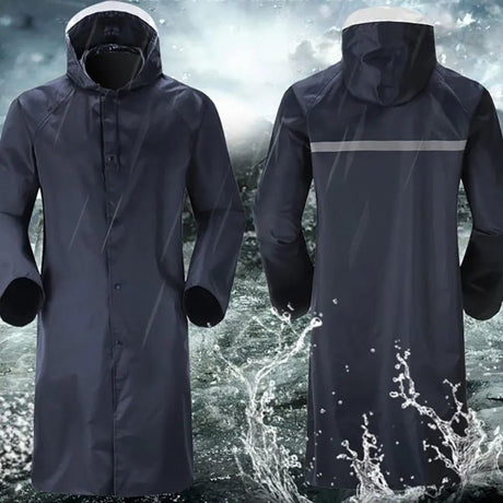 Adult Raincoat with Cap | High Quality Unisex Rain Protection (Up to 120kgs)
