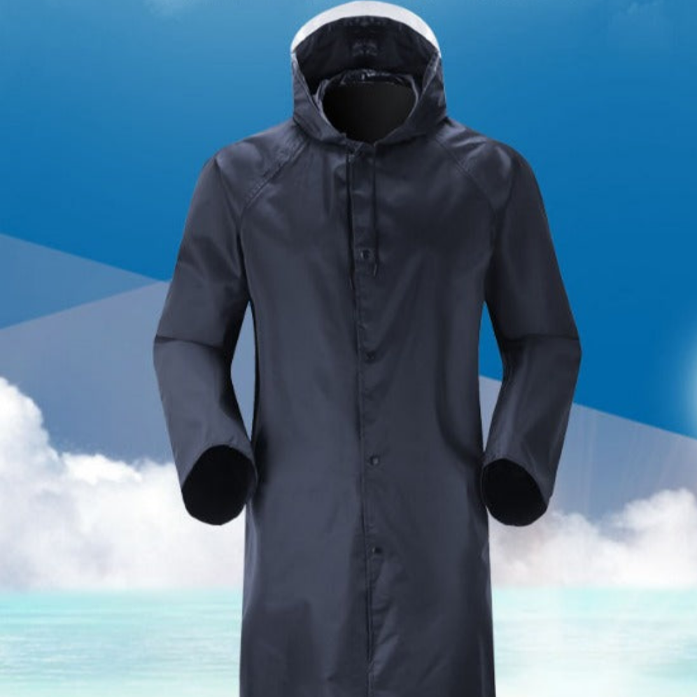 Adult Raincoat with Cap | High Quality Unisex Rain Protection (Up to 120kgs)