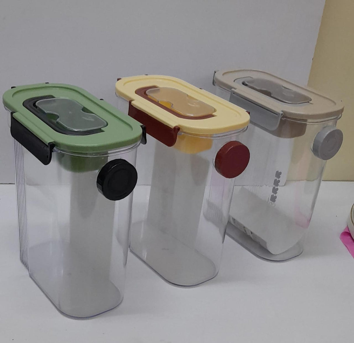 Airtight Storage Container 3000ml Durable Acrylic