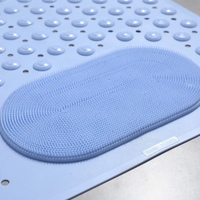 Anti Slip Bathroom Mat 38cm x 70cm with Massage Surface and Suction Cups for Safety and Comfort Bath Mats & Rugs