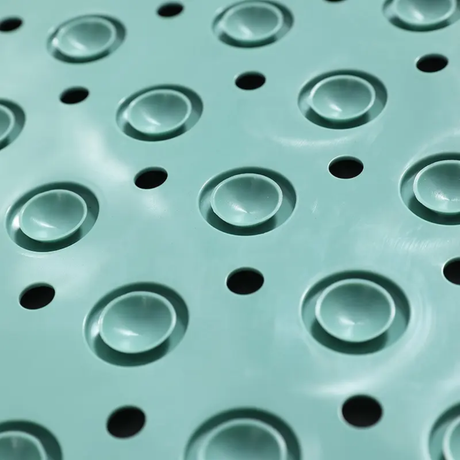 Anti Slip Bathroom Mat 38cm x 70cm with Massage Surface and Suction Cups for Safety and Comfort