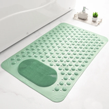 Anti-Slip Bathroom Mat with Massage Pad and Suction Cups – Soft & Secure Bath Mat