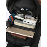 Anti-Theft Chest Cross Shoulder Bag with USB Charging and Water Resistance
