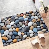 Antislip Bathroom Floor Mat Diatomaceous Earth Moisture Absorbing Bath Mat