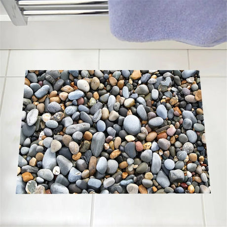 Antislip Bathroom Floor Mat Diatomaceous Earth Moisture Absorbing Bath Mat