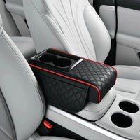Auto Center Console Armrest Cushion with Cup and Phone Holder – 3 in 1 Multipurpose Design Car accessories Car Organizers