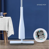 Automatic Self Wringing Roller Mop Hands Free Squeezing Mop, Navy Blue | Perfect For Cleaning Hard Floors, Tiles, Wooden Floor