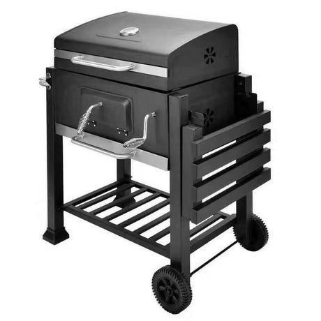 Portable Charcoal Trolley BBQ Grill Outdoor Garden Barbecue.- Furaha Finds Kenya