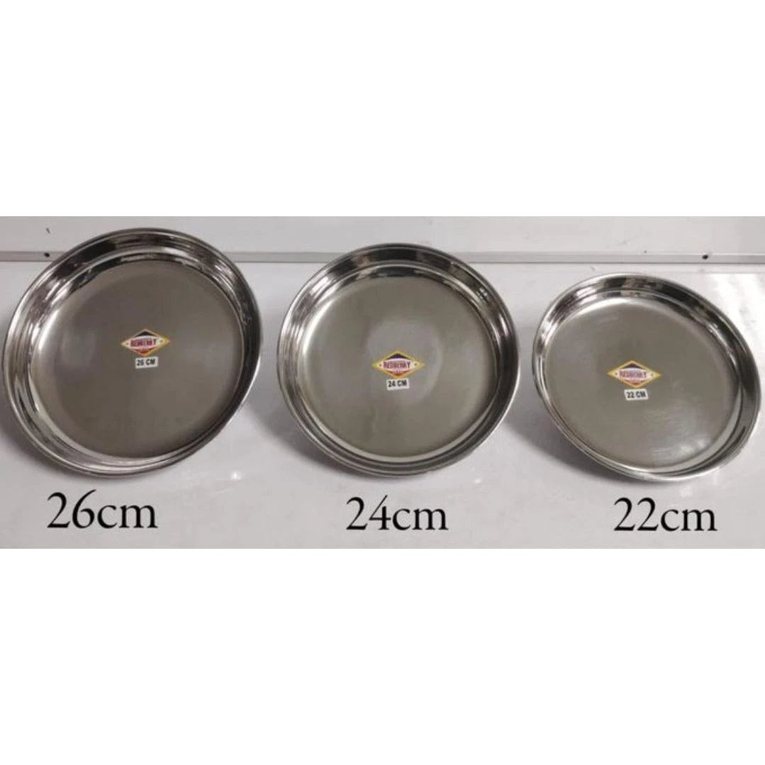 Back to School Redberry Stainless Steel Soup Plate | Available in 22cm, 24cm, and 26cm Kids essential Bowls