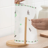 Bamboo Kitchen Tissue Holder Elegant & Functional Countertop Accessory. Paper Towel Holders