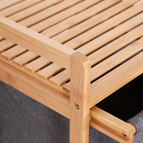 Bamboo Organizer Rack