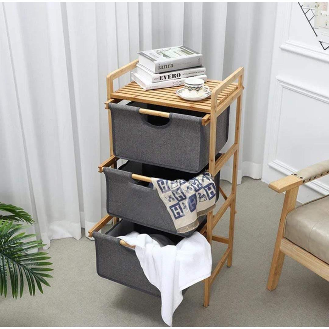 Bamboo Organizer Rack