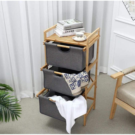 Bamboo Organizer Rack