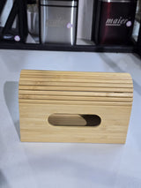 Bamboo Serviette Holder Unique and Minimalistic Design