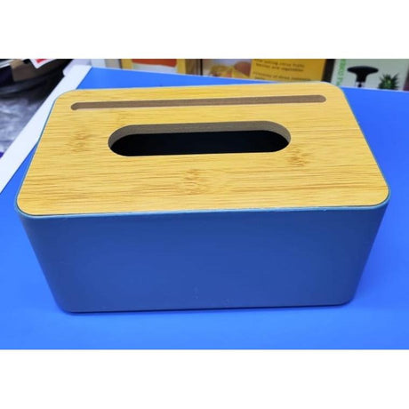 Bamboo Serviette Holders | Eco-Friendly Napkin Organizer | Available in Maroon, Blue, and White